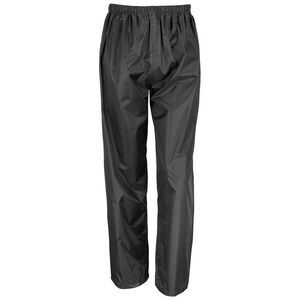 Result Core Unisex Adult Waterproof Trousers / Black